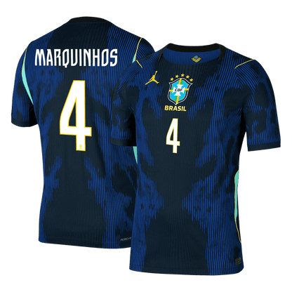 MARQUINHOS #4 ブラジル代表 Away 2026 オーセンティックユニフォーム