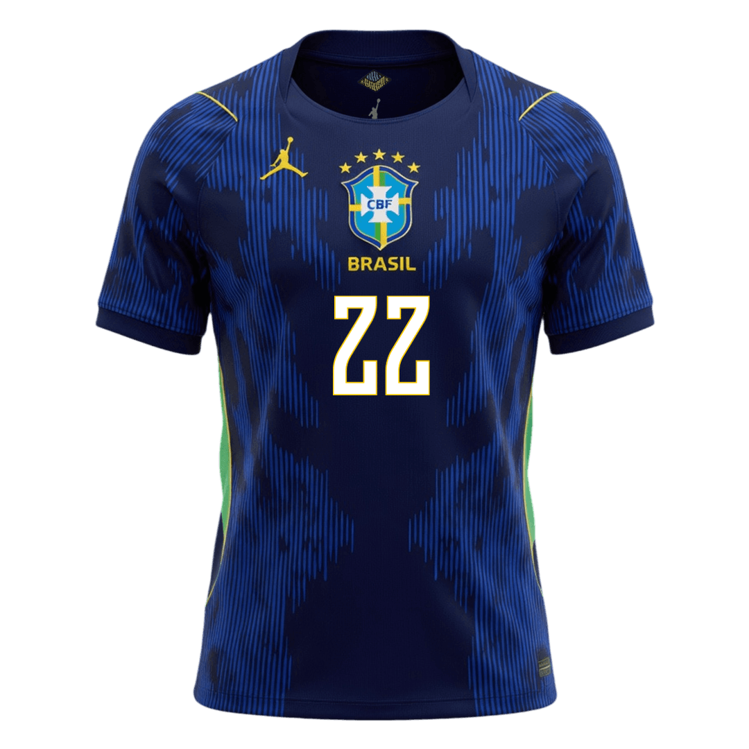 JOÃO PEDRO #22 ブラジル代表 Away ユニフォーム 2026