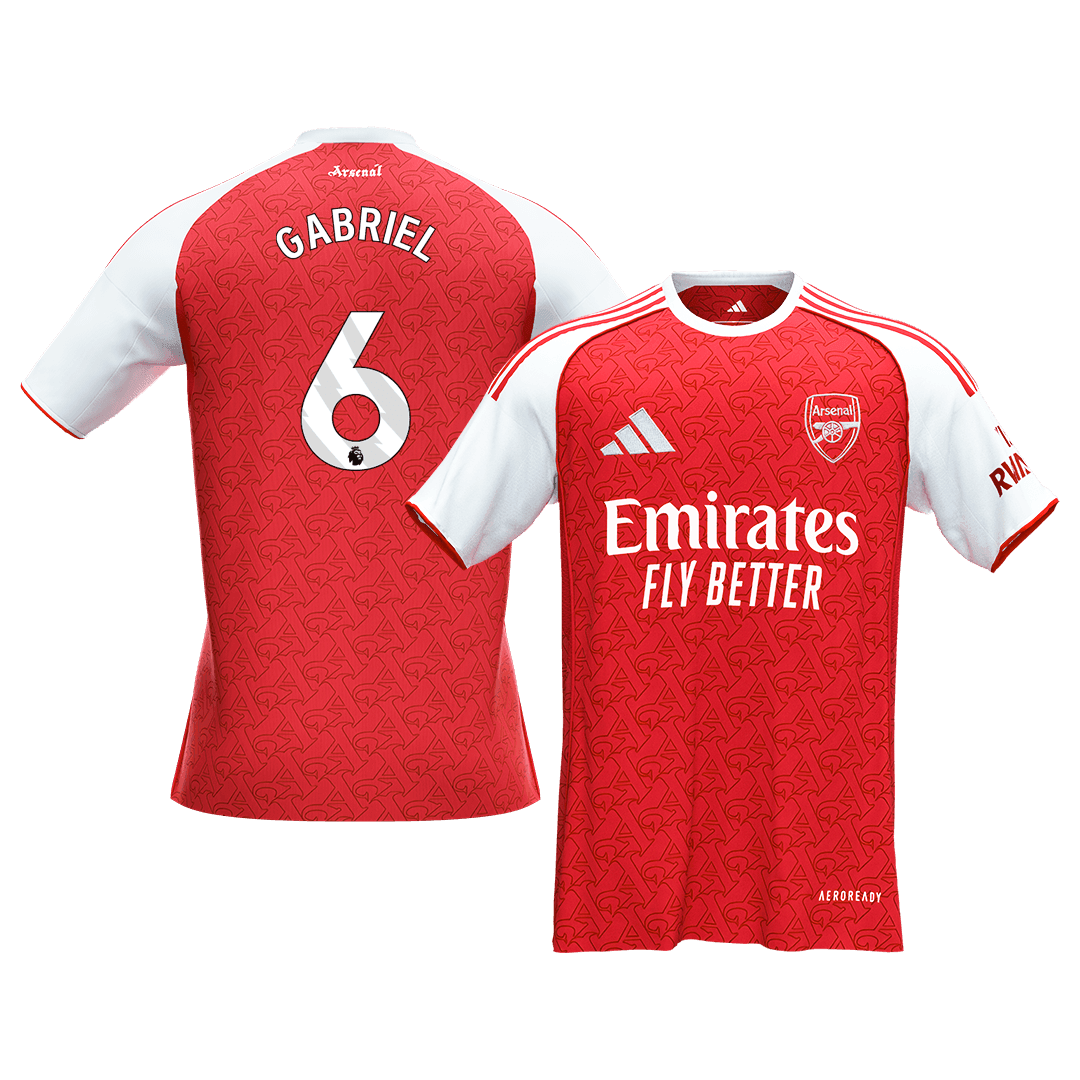 GABRIEL #6 アーセナル Home ユニフォーム 2025/26 - 高品質