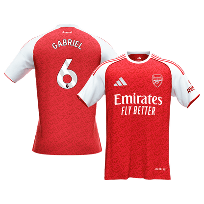 GABRIEL #6 アーセナル Home ユニフォーム 2025/26 - 高品質