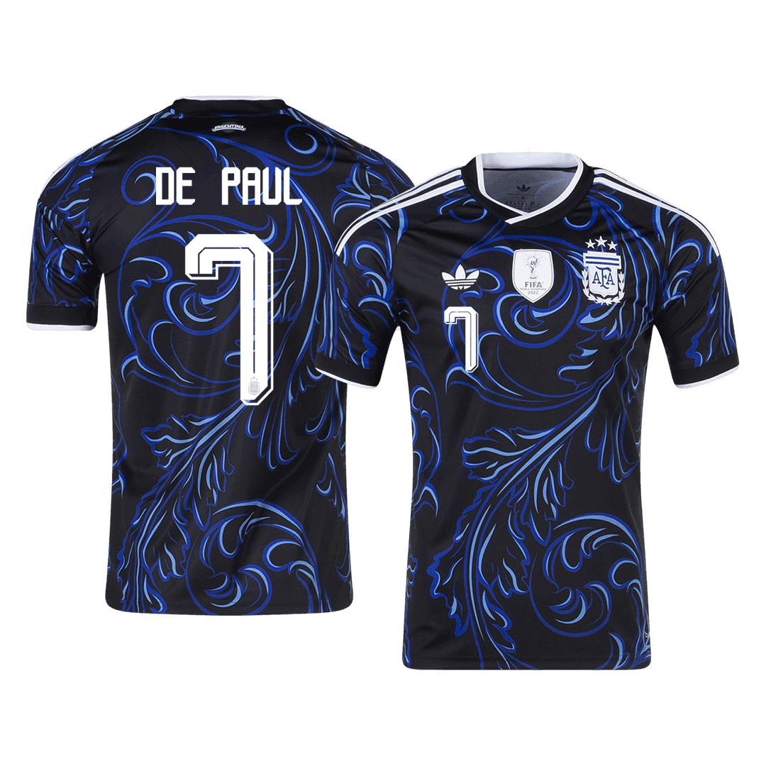 DE PAUL #7 アルゼンチン Away ユニフォーム 2026