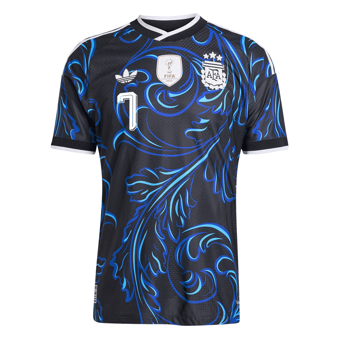 DE PAUL #7 アルゼンチン Away 2026 オーセンティックユニフォーム