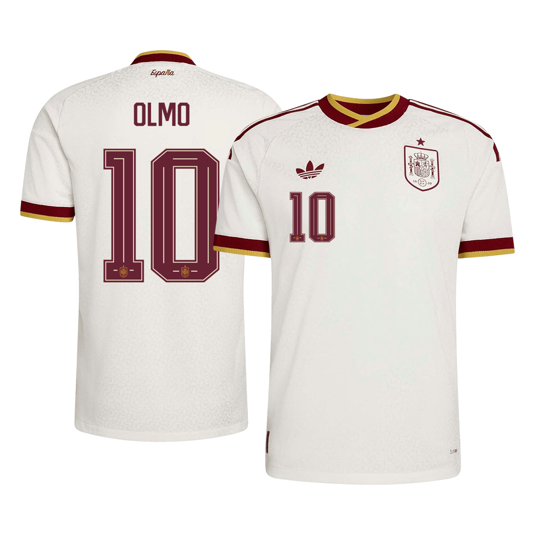 OLMO #10 スペイン代表 Away 2026 オーセンティックユニフォーム