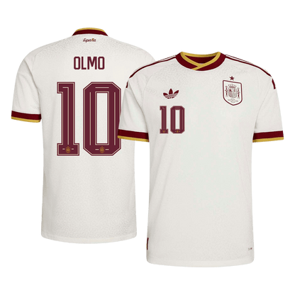 OLMO #10 スペイン代表 Away 2026 オーセンティックユニフォーム