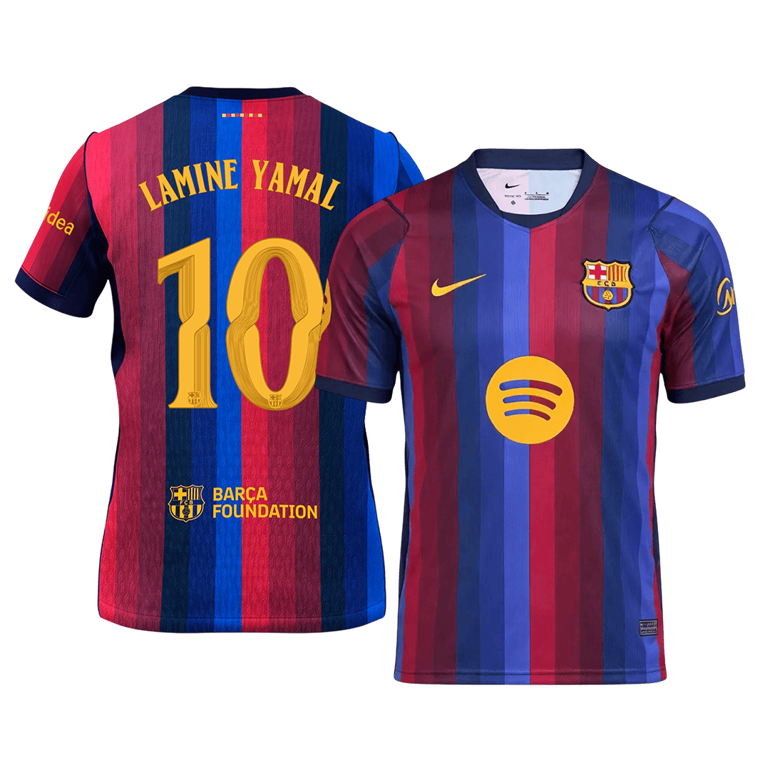 LAMINE YAMAL #10 バルサ Home ユニフォーム 2026/27