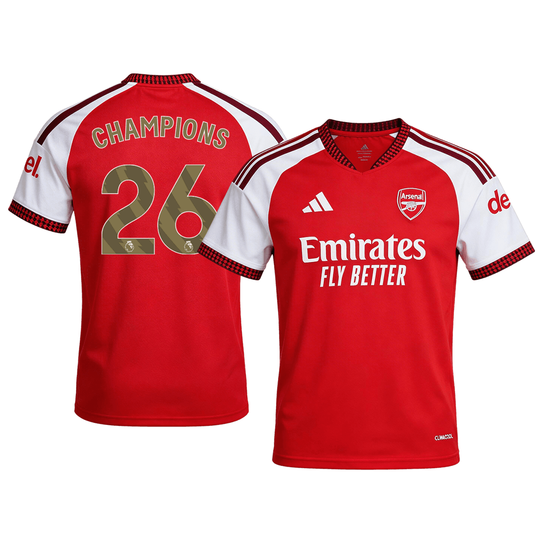 CHAMPIONS #26 アーセナル Home ユニフォーム 2026/27