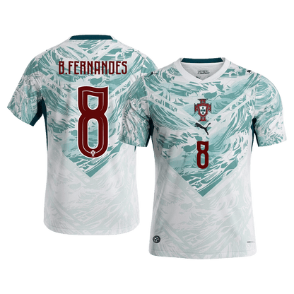 B.FERNANDES #8 ポルトガル代表 Away ユニフォーム 2026
