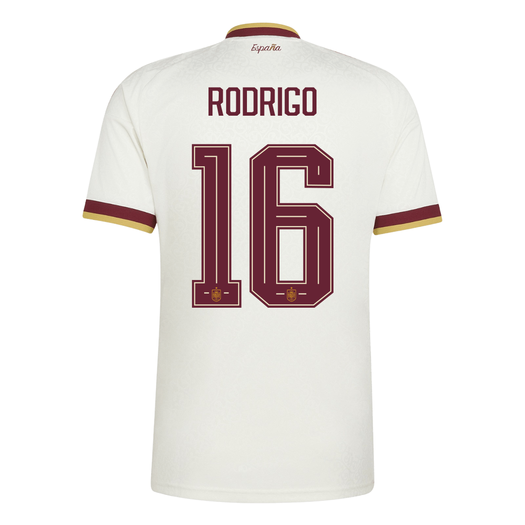 RODRIGO #16 スペイン代表 Away ユニフォーム 2026