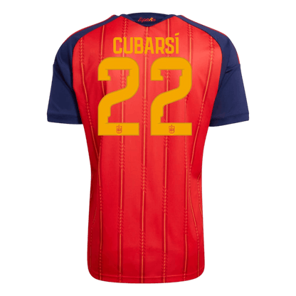 CUBARSÍ #22 スペイン代表 Home 2026 オーセンティックユニフォーム