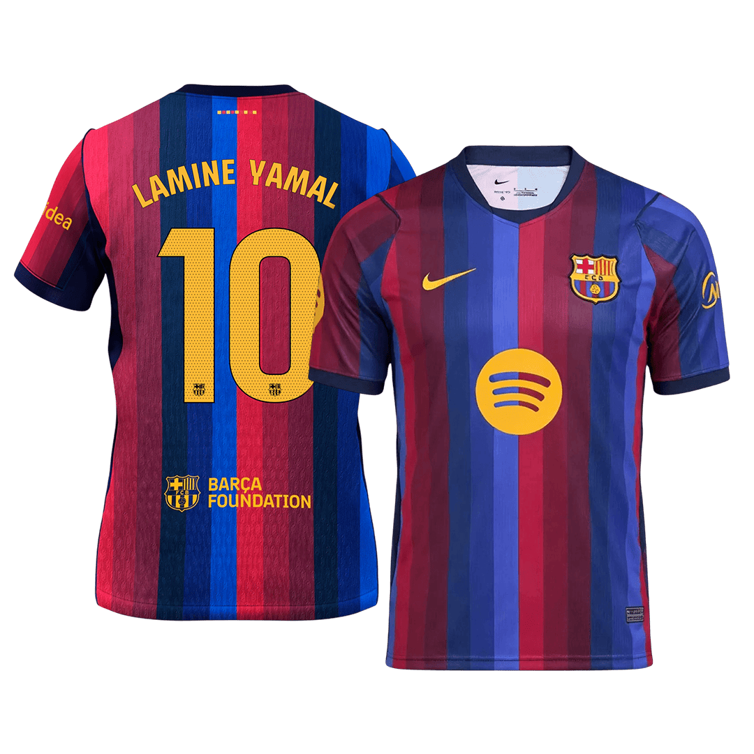 LAMINE YAMAL #10 バルサ Home ユニフォーム 2026/27