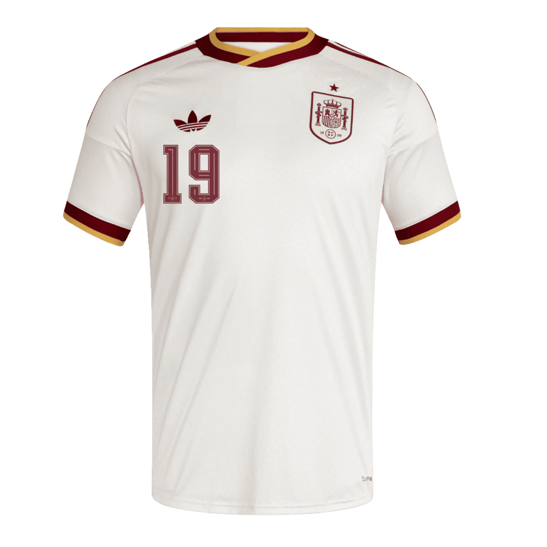 LAMINE YAMAL #19 スペイン代表 Away ユニフォーム 2026