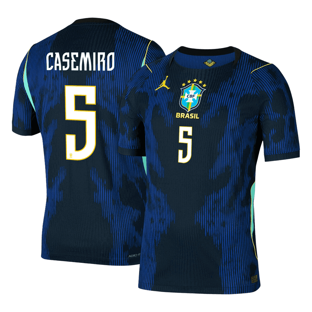 CASEMIRO #5 ブラジル代表 Away 2026 オーセンティックユニフォーム