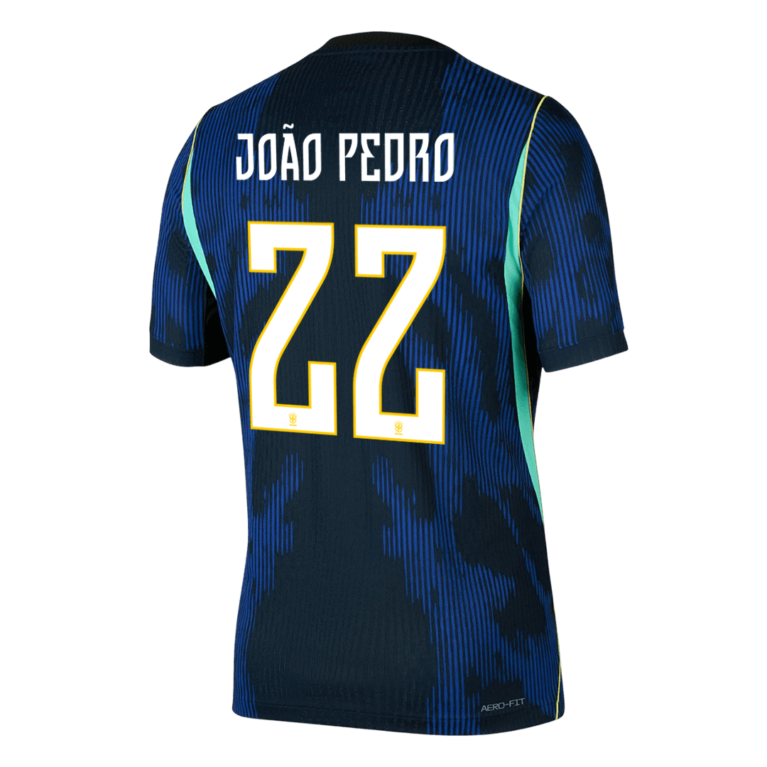 JOÃO PEDRO #22 ブラジル代表 Away 2026 オーセンティックユニフォーム