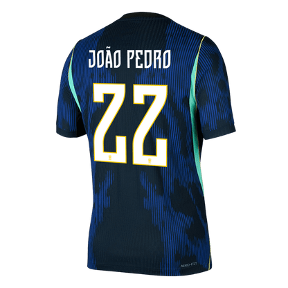 JOÃO PEDRO #22 ブラジル代表 Away 2026 オーセンティックユニフォーム