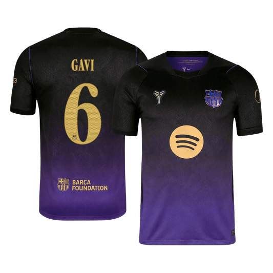 GAVI #6 バルサ Away ユニフォーム 2026/27 - UCL