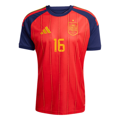 RODRIGO #16 スペイン代表 Home ユニフォーム 2026 - 高品質