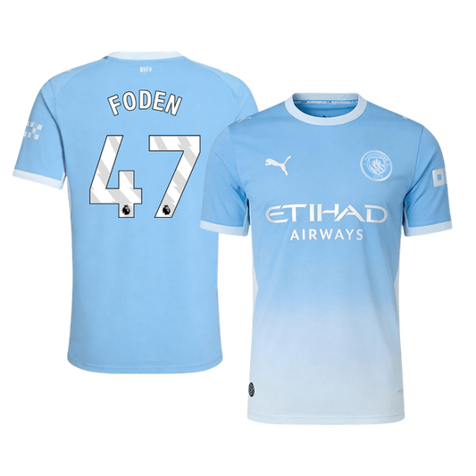 FODEN #47 マンC Home 2026/27 オーセンティックユニフォーム