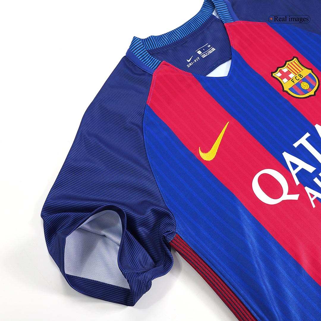 MESSI #10 バルサ Home レトロ ユニフォーム 2016/17
