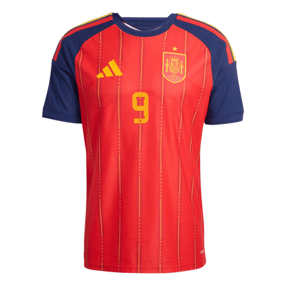 GAVI	 #9 スペイン代表 Home 2026 オーセンティックユニフォーム