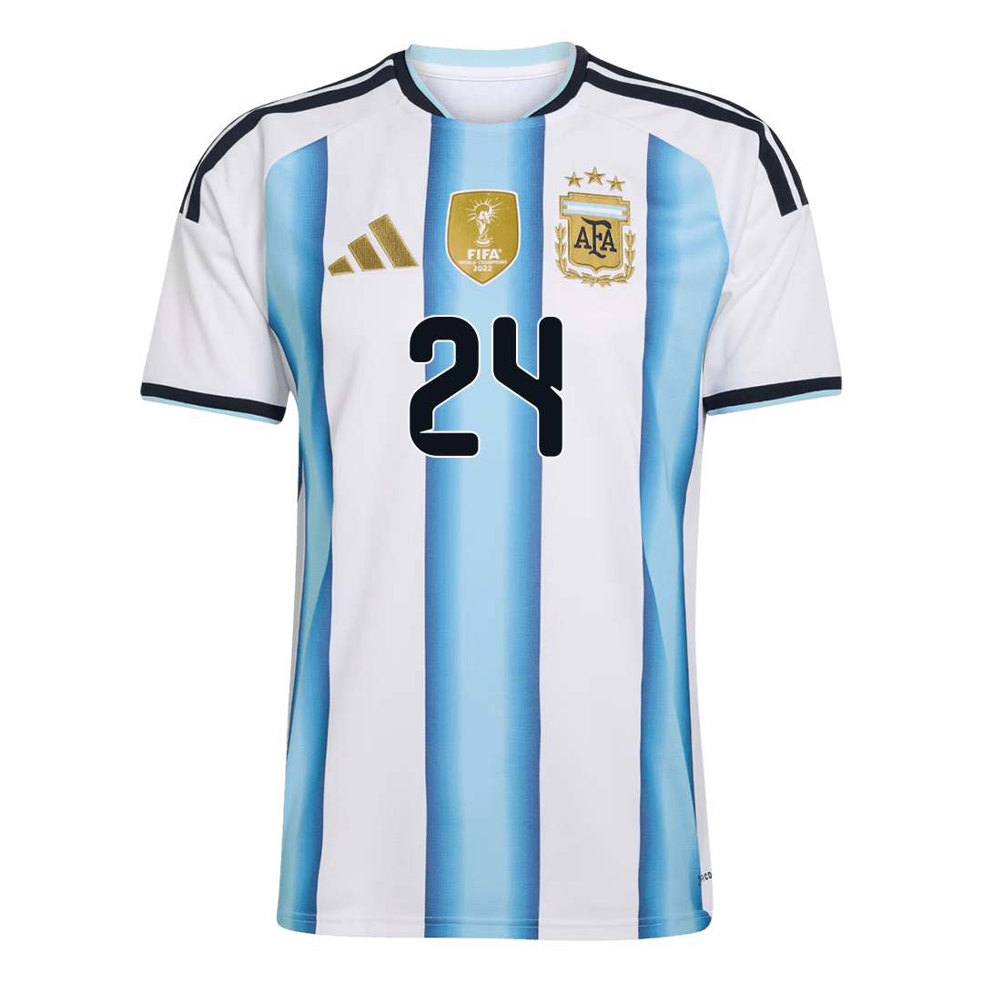 E. FERNÁNDEZ #24 アルゼンチン Home ユニフォーム 2026 - 高品質