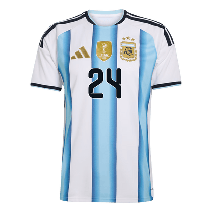 E. FERNÁNDEZ #24 アルゼンチン Home ユニフォーム 2026 - 高品質
