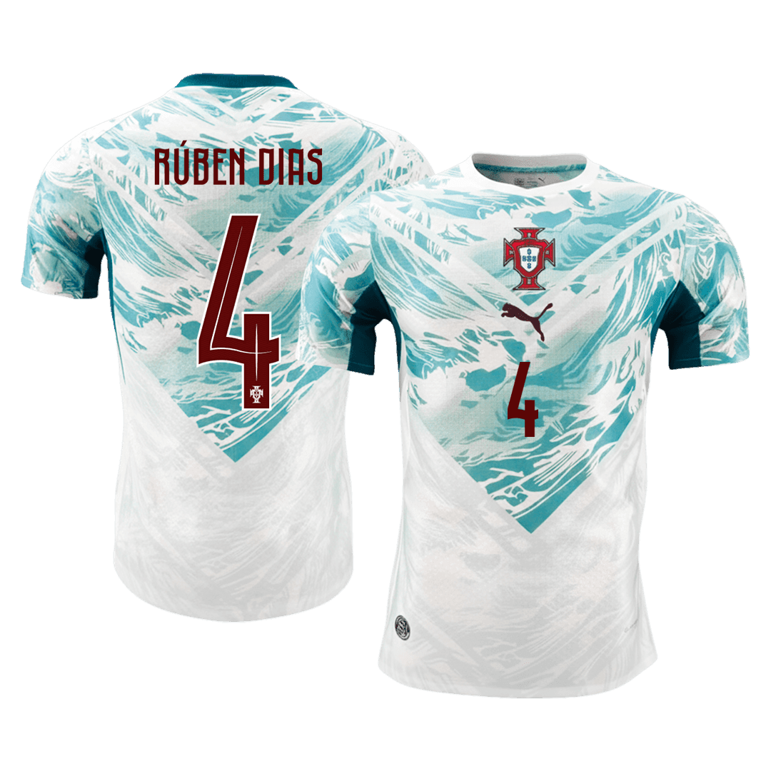 RÚBEN DIAS #4 ポルトガル代表 Away 2026 オーセンティックユニフォーム
