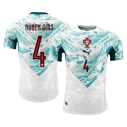 RÚBEN DIAS #4 ポルトガル代表 Away 2026 オーセンティックユニフォーム