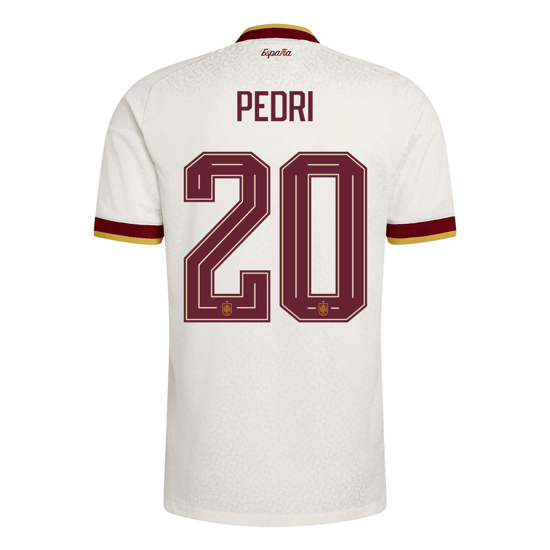 PEDRI #20 スペイン代表 Away 2026 オーセンティックユニフォーム