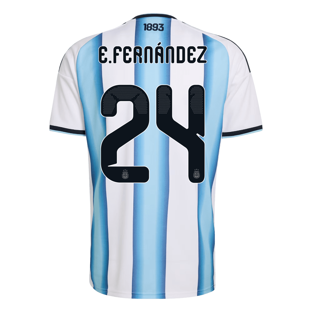 E. FERNÁNDEZ #24 アルゼンチン Home ユニフォーム 2026 - 高品質