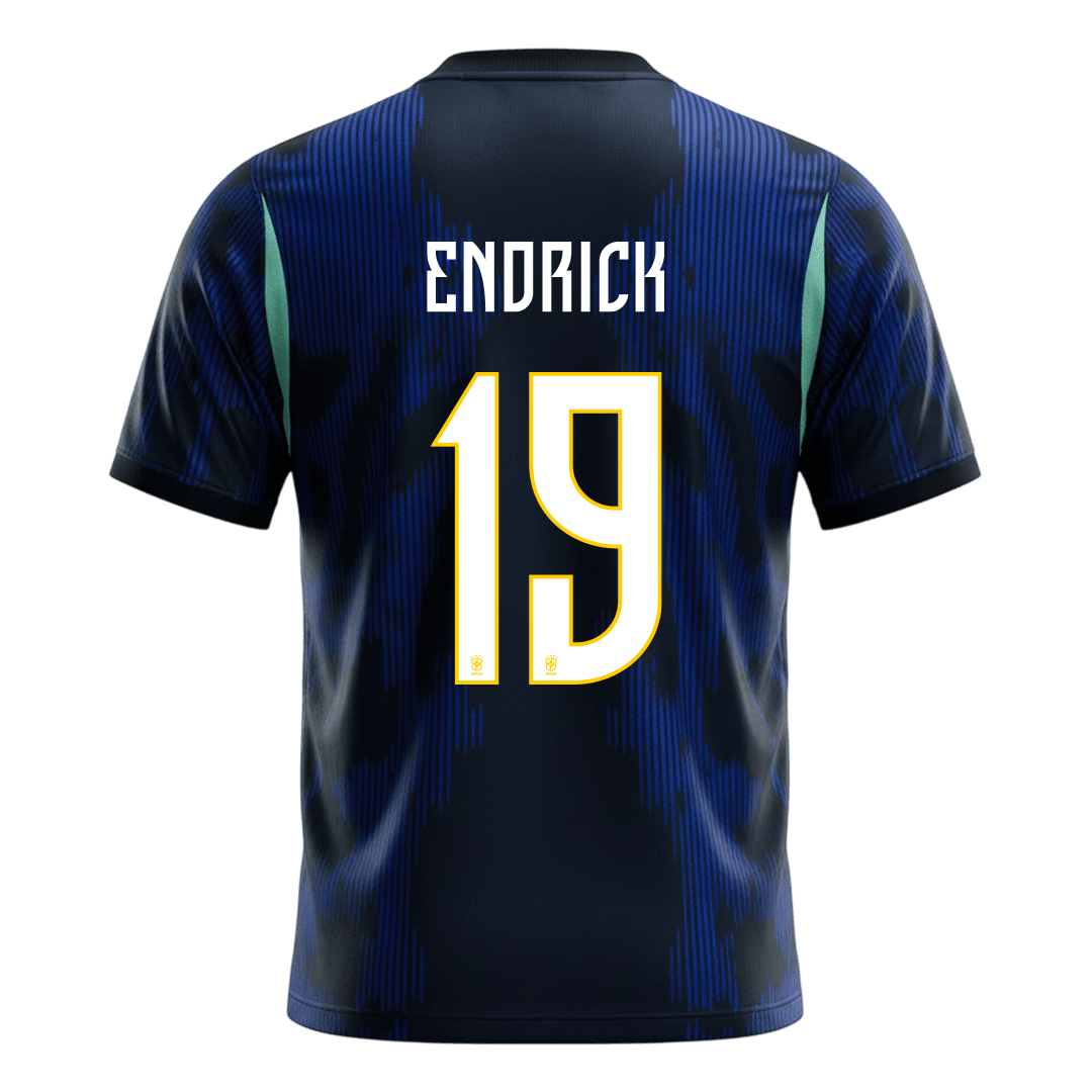 ENDRICK #19 ブラジル代表 Away ユニフォーム 2026