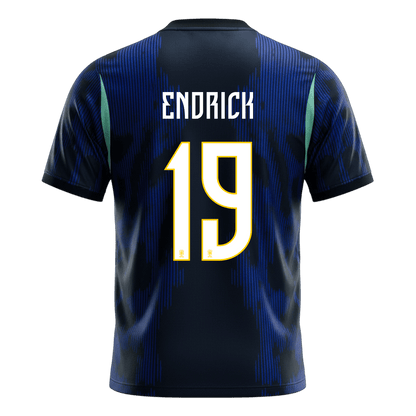 ENDRICK #19 ブラジル代表 Away ユニフォーム 2026