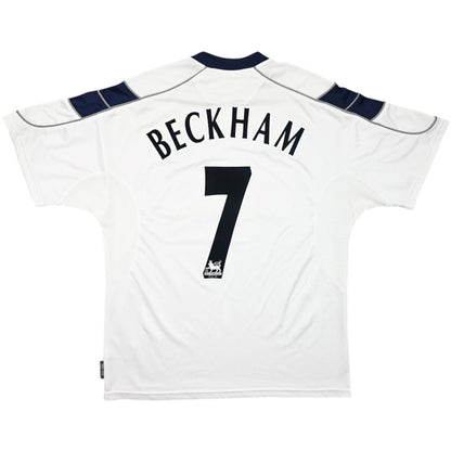 BECKHAM #7 マンU Away レトロ ユニフォーム 2000/01