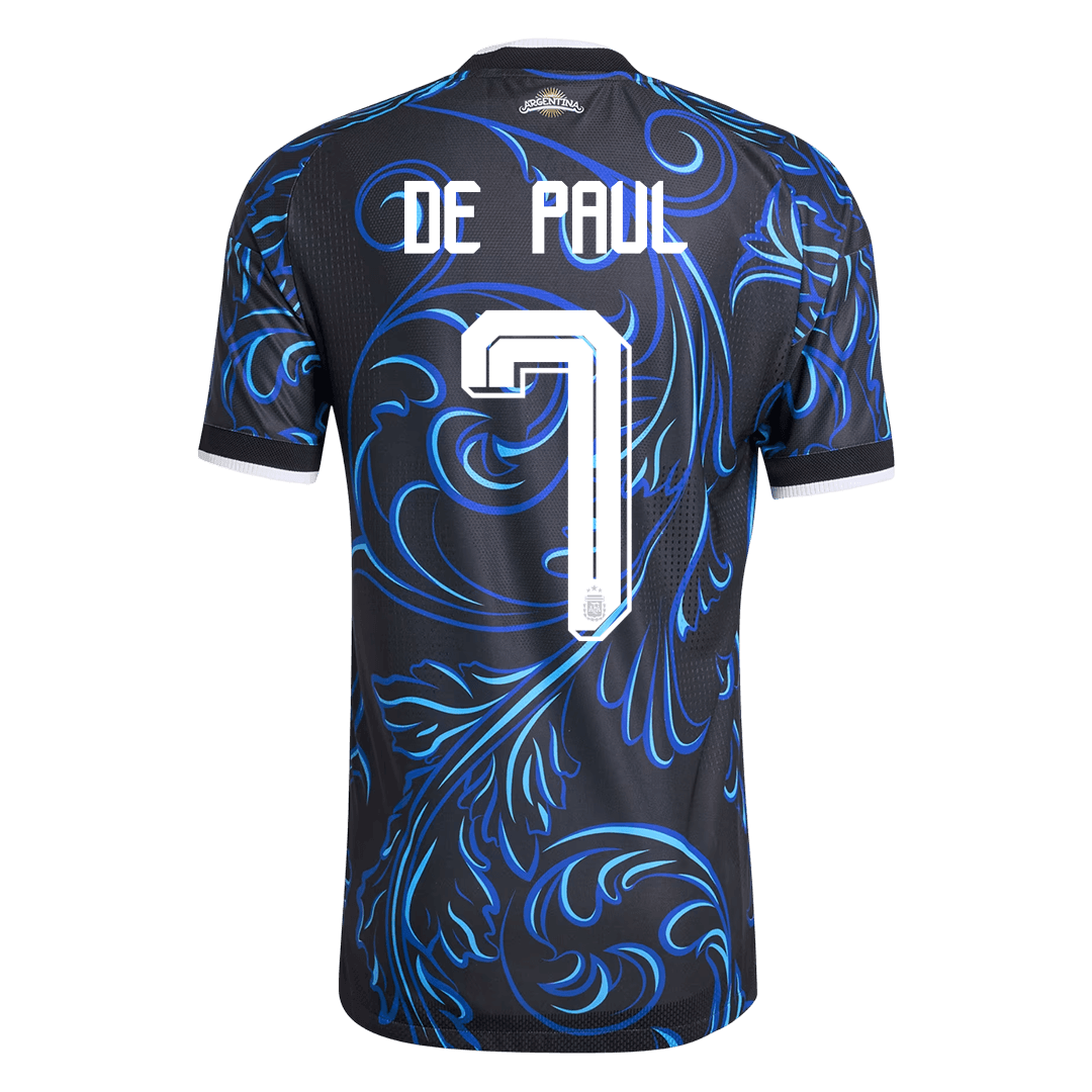 DE PAUL #7 アルゼンチン Away 2026 オーセンティックユニフォーム