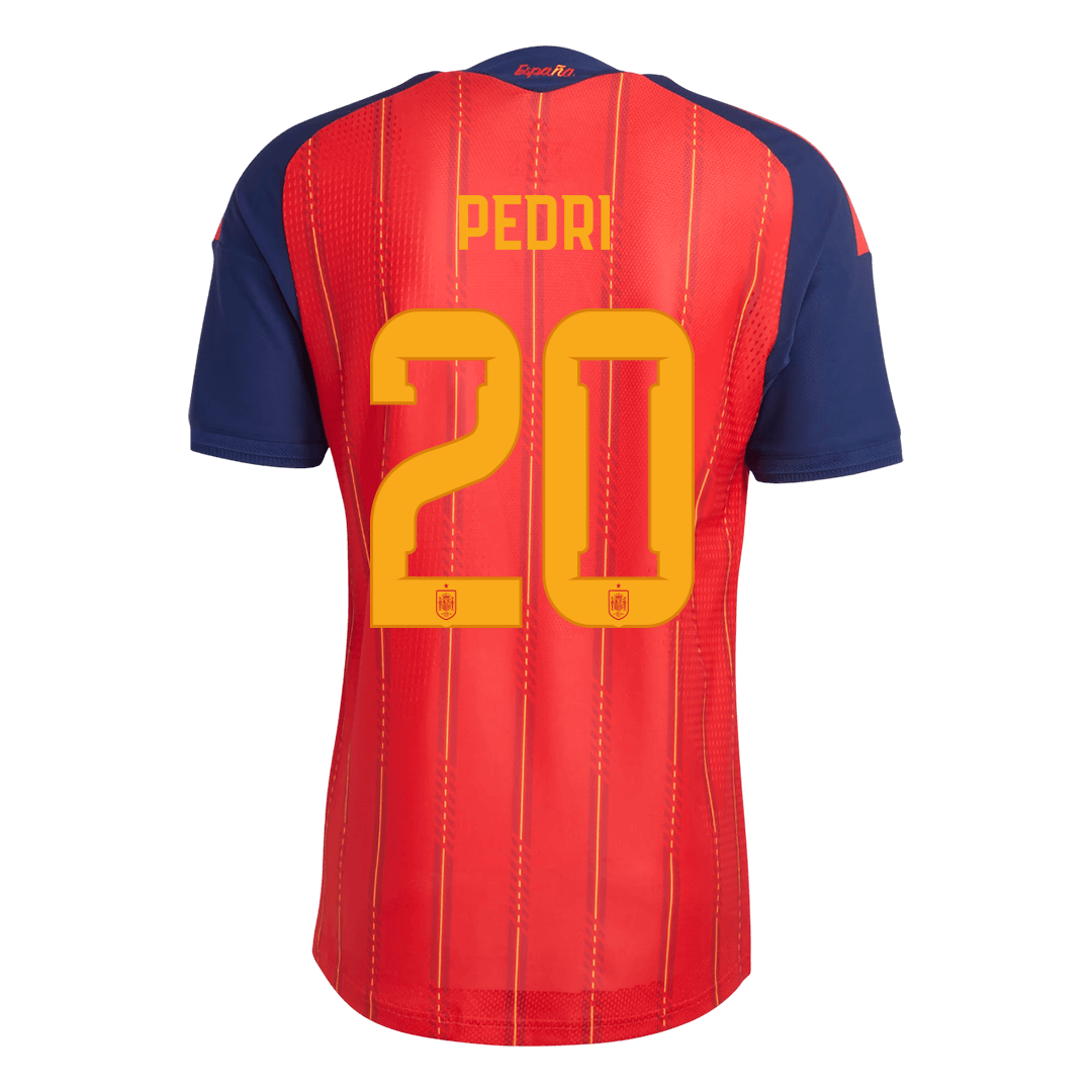 PEDRI #20 スペイン代表 Home 2026 オーセンティックユニフォーム