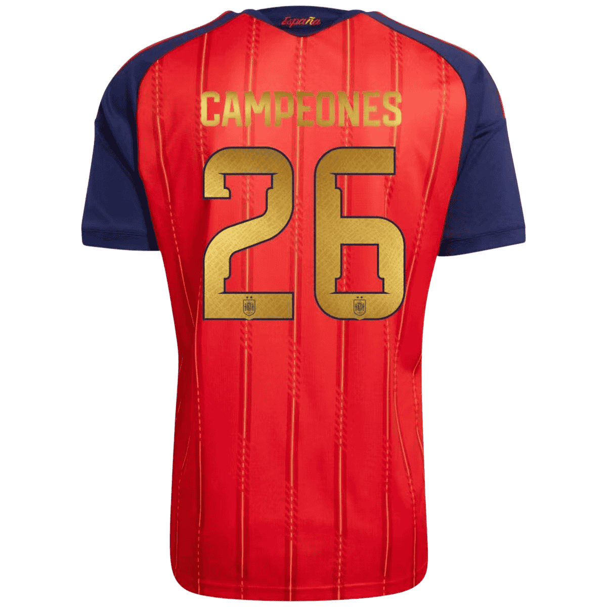 CAMPEONES #26 スペイン代表 Home ユニフォーム 2026 - 高品質