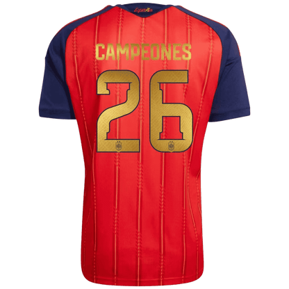CAMPEONES #26 スペイン代表 Home ユニフォーム 2026 - 高品質