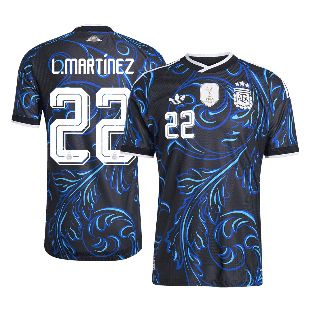 L. MARTÍNEZ #22 アルゼンチン Away 2026 オーセンティックユニフォーム