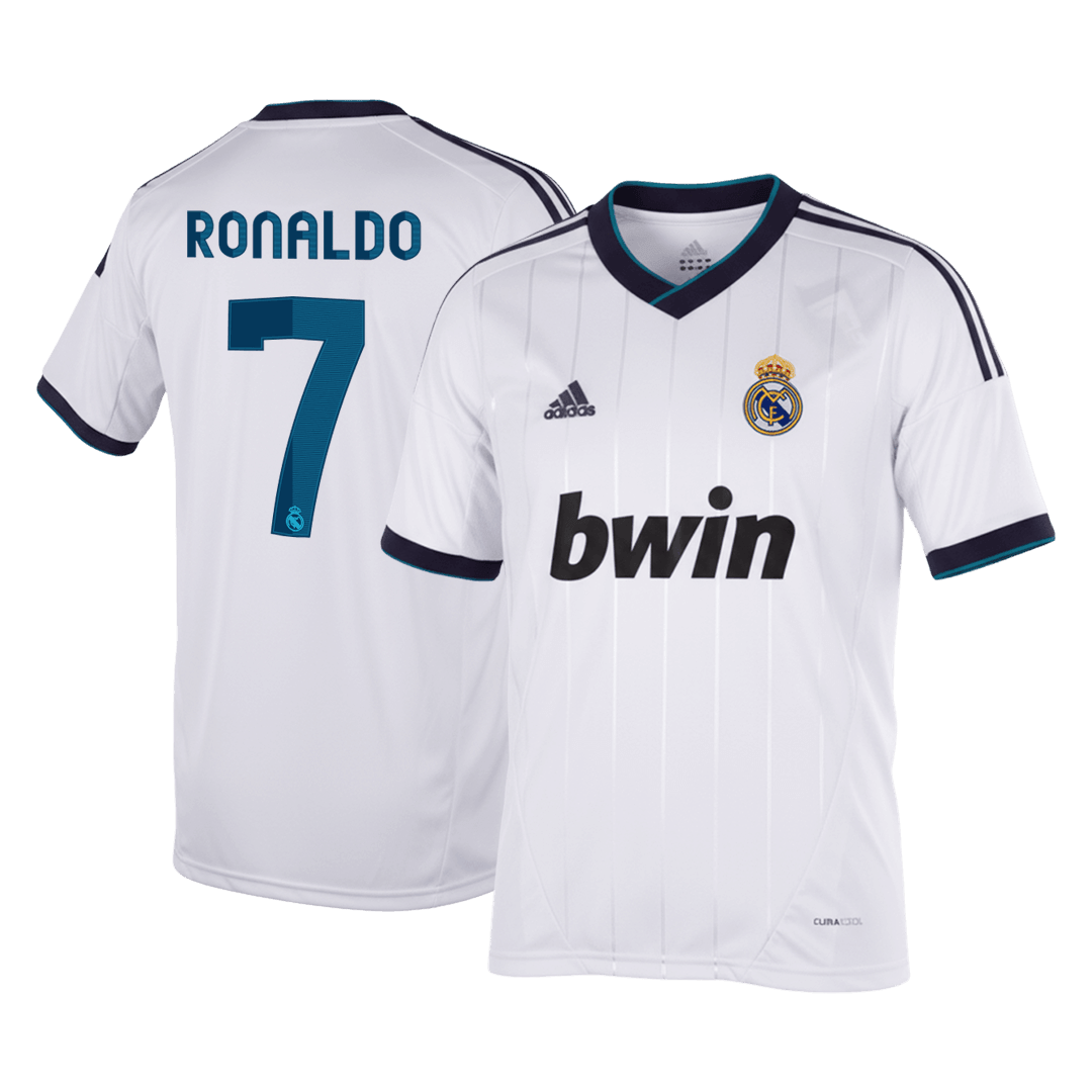 RONALDO #7 レアル Home レトロ ユニフォーム 2012/13