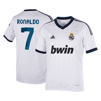RONALDO #7 レアル Home レトロ ユニフォーム 2012/13