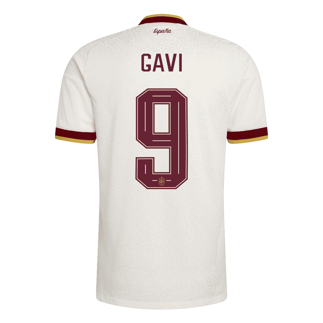 GAVI #9 スペイン代表 Away 2026 オーセンティックユニフォーム