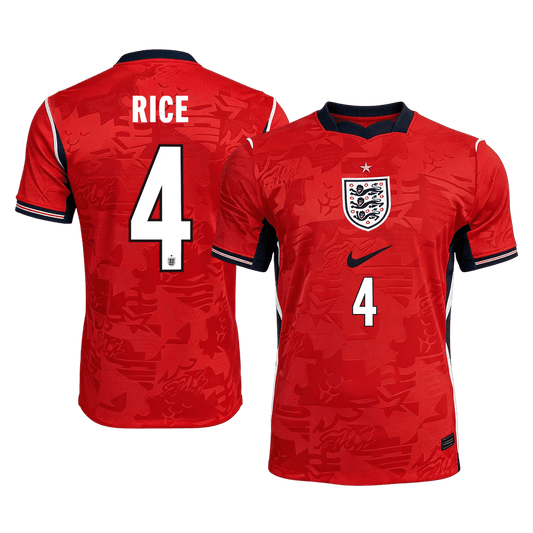 RICE #4 イングランド代表 Away 2026 オーセンティックユニフォーム
