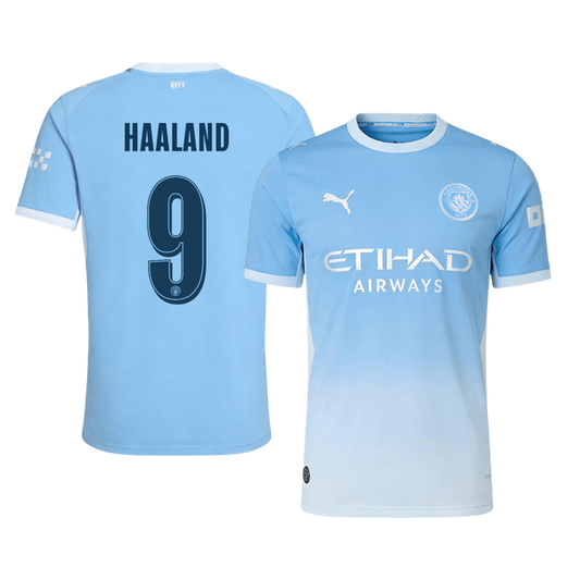 HAALAND #9 マンC Home 2026/27 オーセンティックユニフォーム - UCL