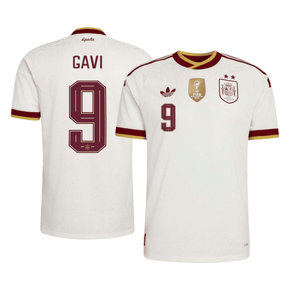 GAVI #9 スペイン代表 Away 2026 オーセンティックユニフォーム