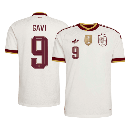 GAVI #9 スペイン代表 Away 2026 オーセンティックユニフォーム