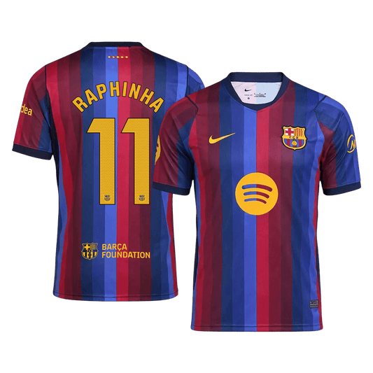RAPHINHA #11 バルサ Home ユニフォーム 2026/27