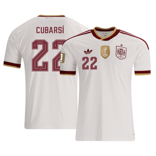 CUBARSÍ #22 スペイン代表 Away ユニフォーム 2026