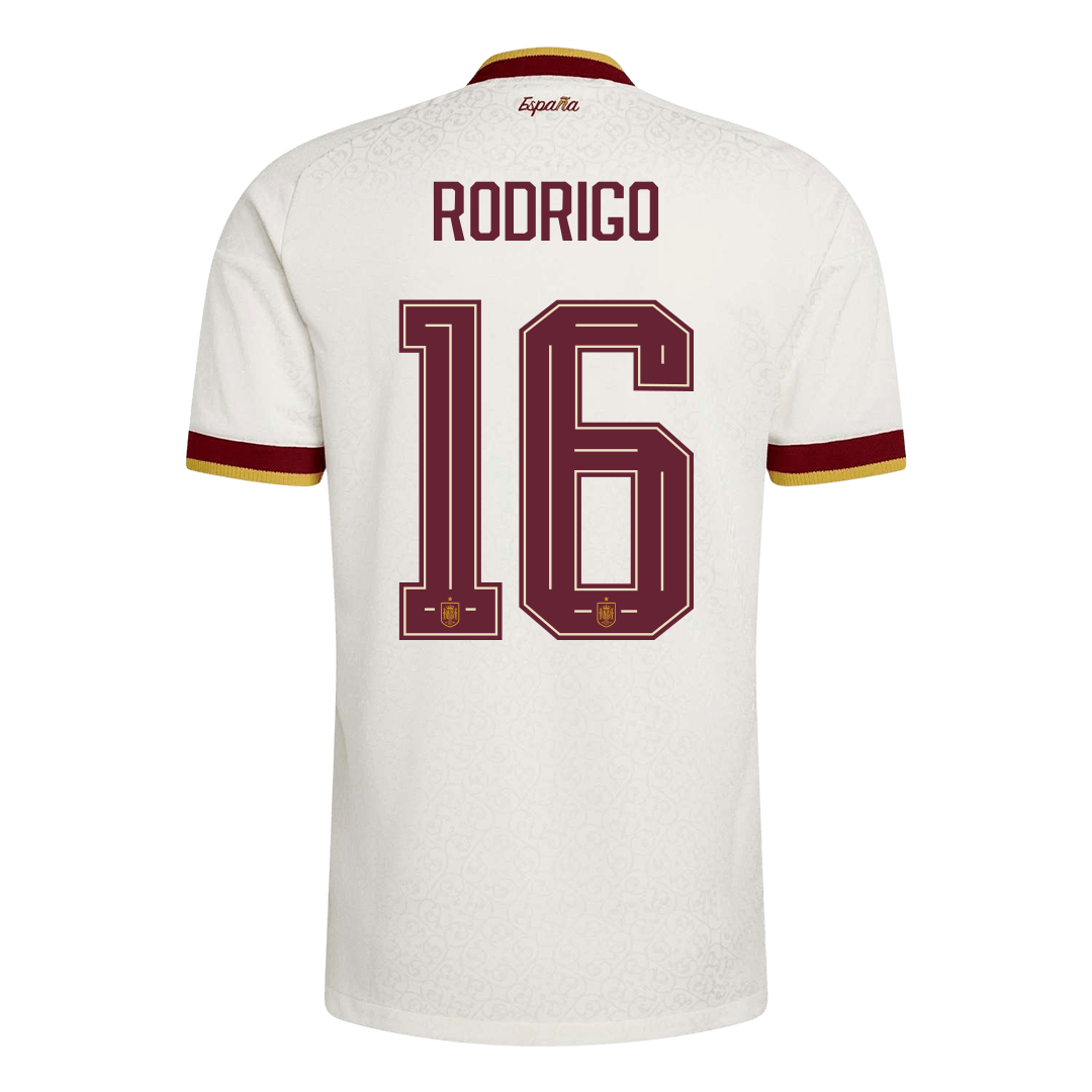 RODRIGO #16 スペイン代表 Away 2026 オーセンティックユニフォーム