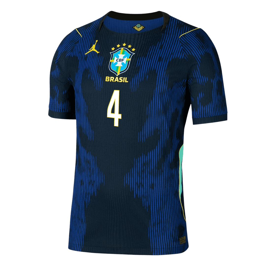 MARQUINHOS #4 ブラジル代表 Away 2026 オーセンティックユニフォーム