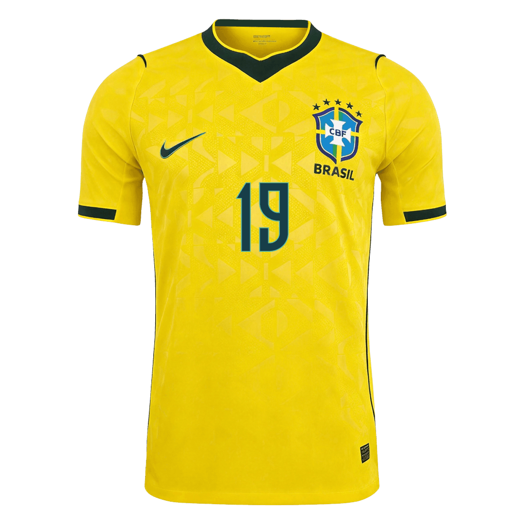 ENDRICK #19 ブラジル代表 Home 2026 オーセンティックユニフォーム