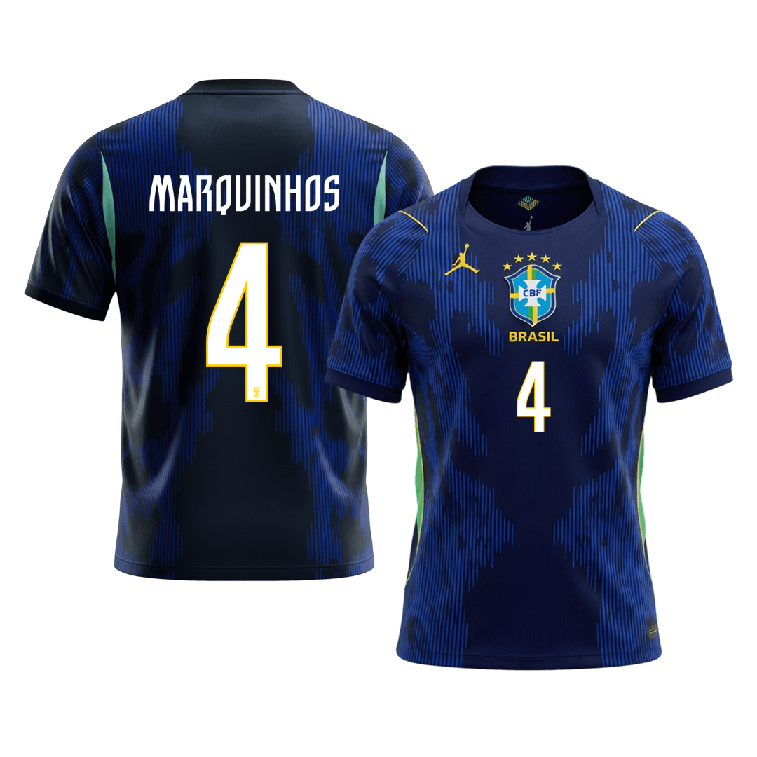 MARQUINHOS #4 ブラジル代表 Away ユニフォーム 2026